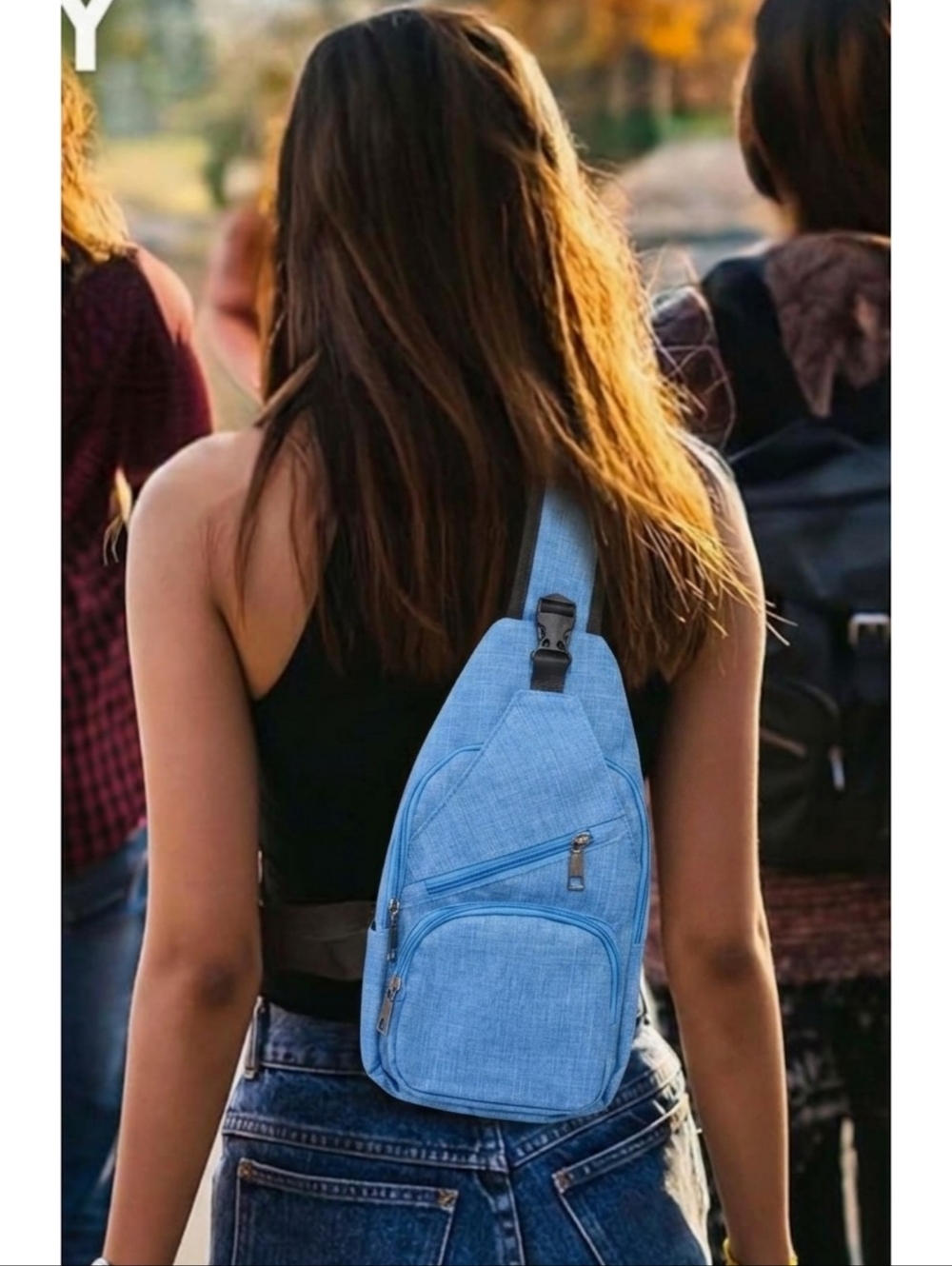 Nupouch Antitheft Daypack Blue